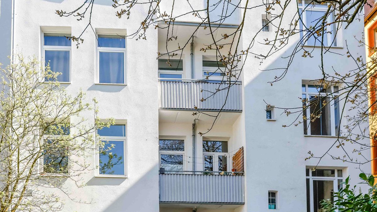 Gebäuderückseite