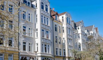 Seltene Gelegenheit: schönste Wohnung im Haus 4,5 Zimmer, Balkon, beliebte Straße am Schrevenpark in Jugendstilhaus